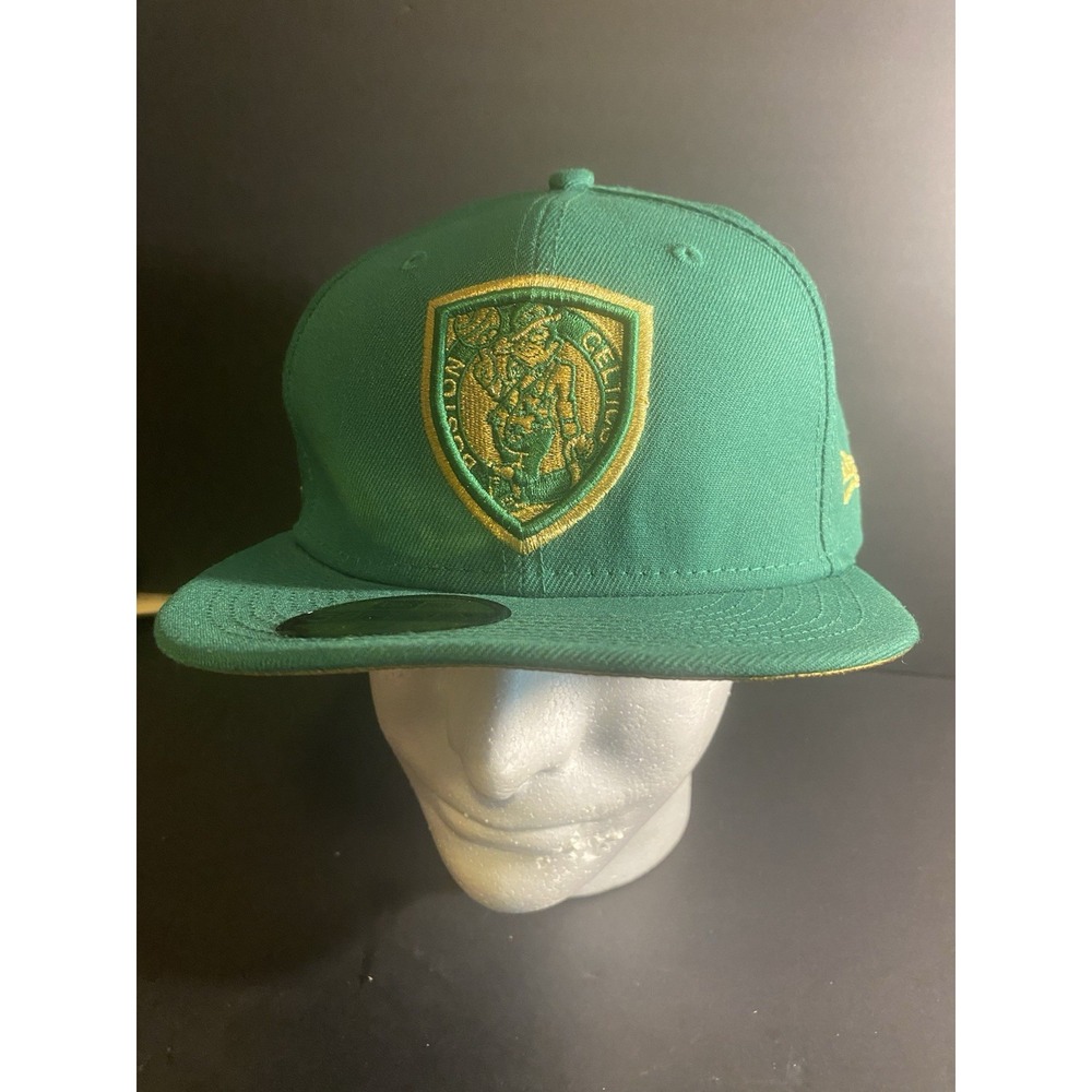 New Era Boston Celtics NBA Champions Monocamo Sweatband 59Fifty Fitted Hat Cap